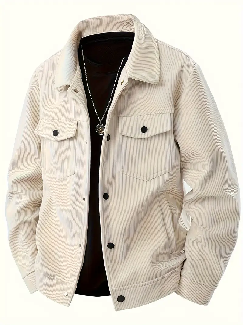 Chaqueta de mezclilla para hombre