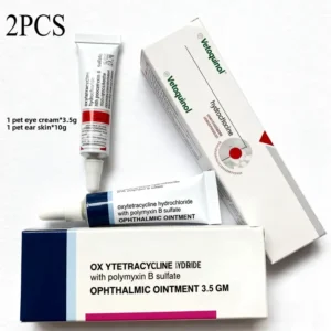 Medicamento para oídos y ojos de grado veterinario, adecuado para gatos, perros, gatitos y cachorros