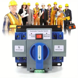 Interruptor Automático de Doble Potencia con Cambio Rápido en 2 Segundos