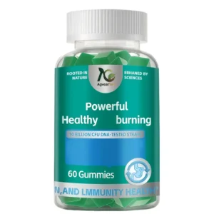 60 Gomas Caloríficas - Potenciador Termógeno con Ingredientes Naturales, Fórmula de Quema Limpia y Soporte para el Cuidado del Intestino