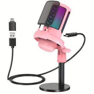 Micrófono USB para PC de Gaming Aveek