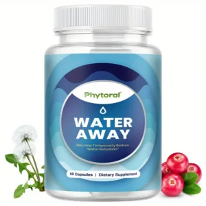 hytoral Water Away 60 cápsulas - Diurético natural para el apoyo de riñones y estómago