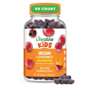 Gomitas de hierro Vida para Niños, 60 Unidades