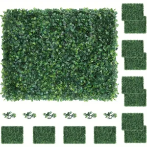 Paneles de Seto Artificial - 40.5  x 30.5 cm / 16 x 12 Pulg
