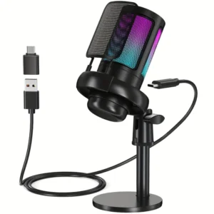 Micrófono USB para PC de Gaming Aveek