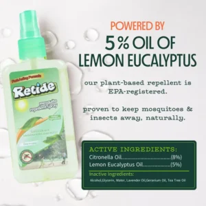 Nature’s Guard Spray Repelente  para Mosquitos duracion 2 h  / 100ml