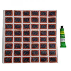 Kit de parches para cámara de llantas con pegamento Lion Tools (48 u)