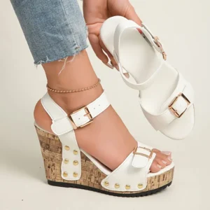 Sandalias de Plataforma para Mujer con Aumento de Altura