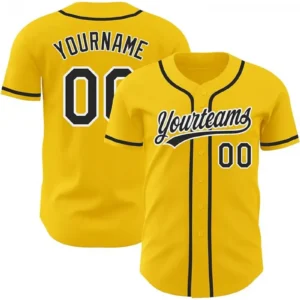 Camisetas de béisbol personalizadas con nombre y número