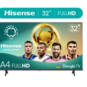 SMART TV HISENSE 32″ SERIE A4 FHD 1080P GOOGLE