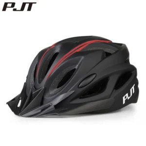 El casco de bicicleta PJT cuenta con una visera desmontable y cumple con los estándares CPSC/CE