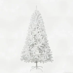 Árbol de Navidad Artificial Blanco de 6 Pies