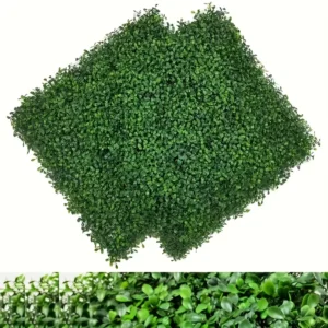 Césped artificial para pared color verde , ideal para decoración de hogar 25.4  x 25.4 cm / 10 x 10 Pulg