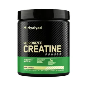 60 Porciones (300g/10.58oz) Creatina Monohidrato Micronizada en Polvo