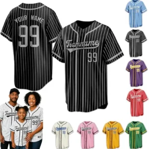 Uniformes de Béisbol Personalizados para Hombres y Mujeres