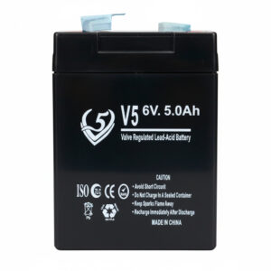 Batería para lámparas y ventiladores recargables de 6v 5. 0 Ah V5