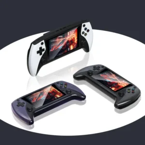 Controlador de Juegos Portátil Retro Recargable, Pantalla IPS