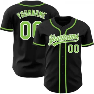 Camisetas de béisbol personalizadas con nombre y número