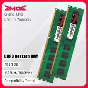 MOG 8GB/ DDR3 1333MHz/1600MHz Sin Buffer 1.5V CL9/CL11 2Rx8 Rango Dual 240 Pines UDIMM Computadora de Escritorio Memoria RAM
