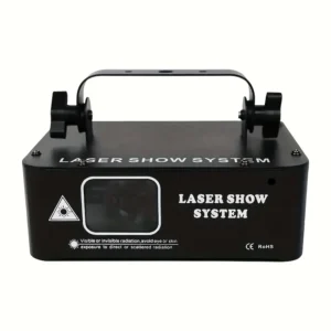 Láser Profesional para DJ con Controlador DMX-512, 500mW