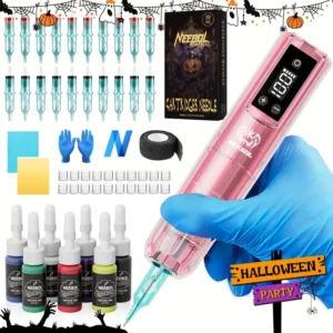 Kit Completo de Máquina de Tatuaje Neebol