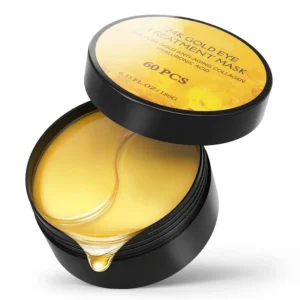 Parches para ojos con complejo de oro 24k - 60 unidades