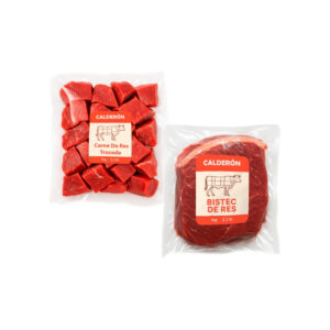 Carne de res troceada + Bistec de res