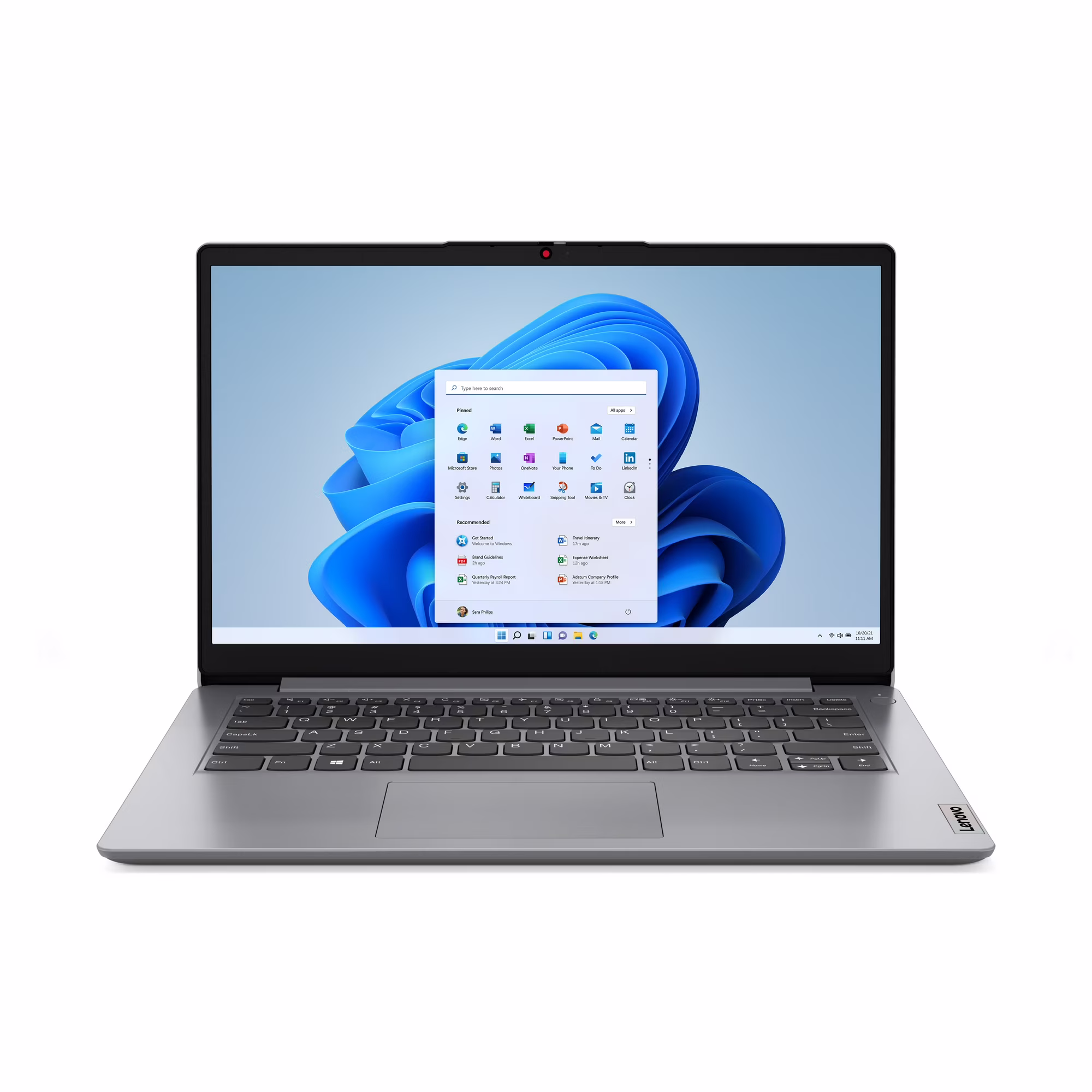 Lenovo IdeaPad 1i 14" Portátil. Intel Celeron N4500, 4GB, 128GB eMMC 82LV0075US