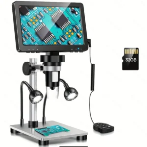 Microscopio digital LCD de 7″ DM9 1200X