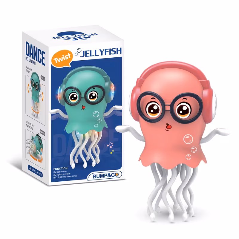 Juguete de Pulpo Mágico con Evasión de Obstáculos
