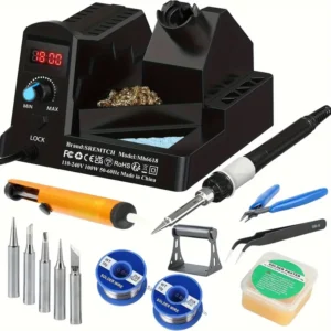 Kit de Estación de Soldadura SREMTCH con Pantalla Digital 100W