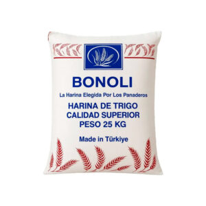 Harina de trigo Bonoli (25 kg / 55. 11 lb)