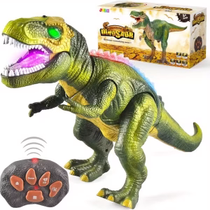 Robot Dinosaurio de Juguete para Niños 3+ T-Rex Grande con Luz y Sonido Realista