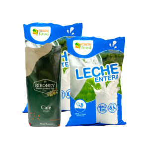 Leche en polvo + Café molido