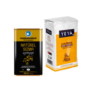 Harina de trigo + Aceite de oliva extra virgen