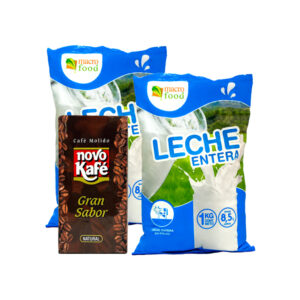 Leche en polvo + Café molido natural