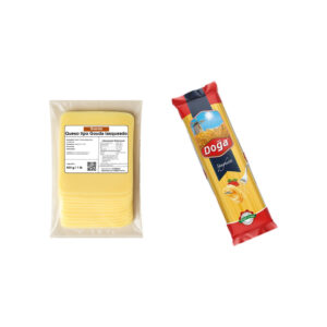 Espaguetis + Queso lasqueado