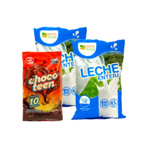 Leche en polvo + Chocolate en polvo