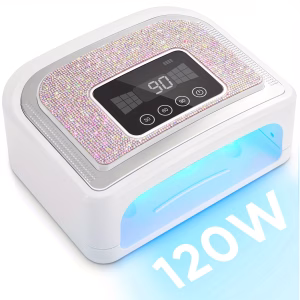 ámpara de uñas recargable de 120W para uñas de gel