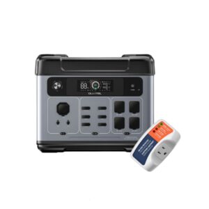 Estación de energía OUKITEL P2001 Plus + Protector de Voltaje  2400W/2048wh