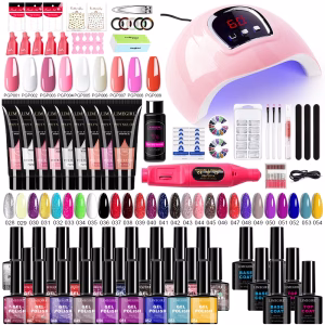 Set de esmaltes de uñas en gel LIMEGIRL de 36 colores
