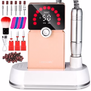 Kit de torno de uñas eléctrico inalámbrico
