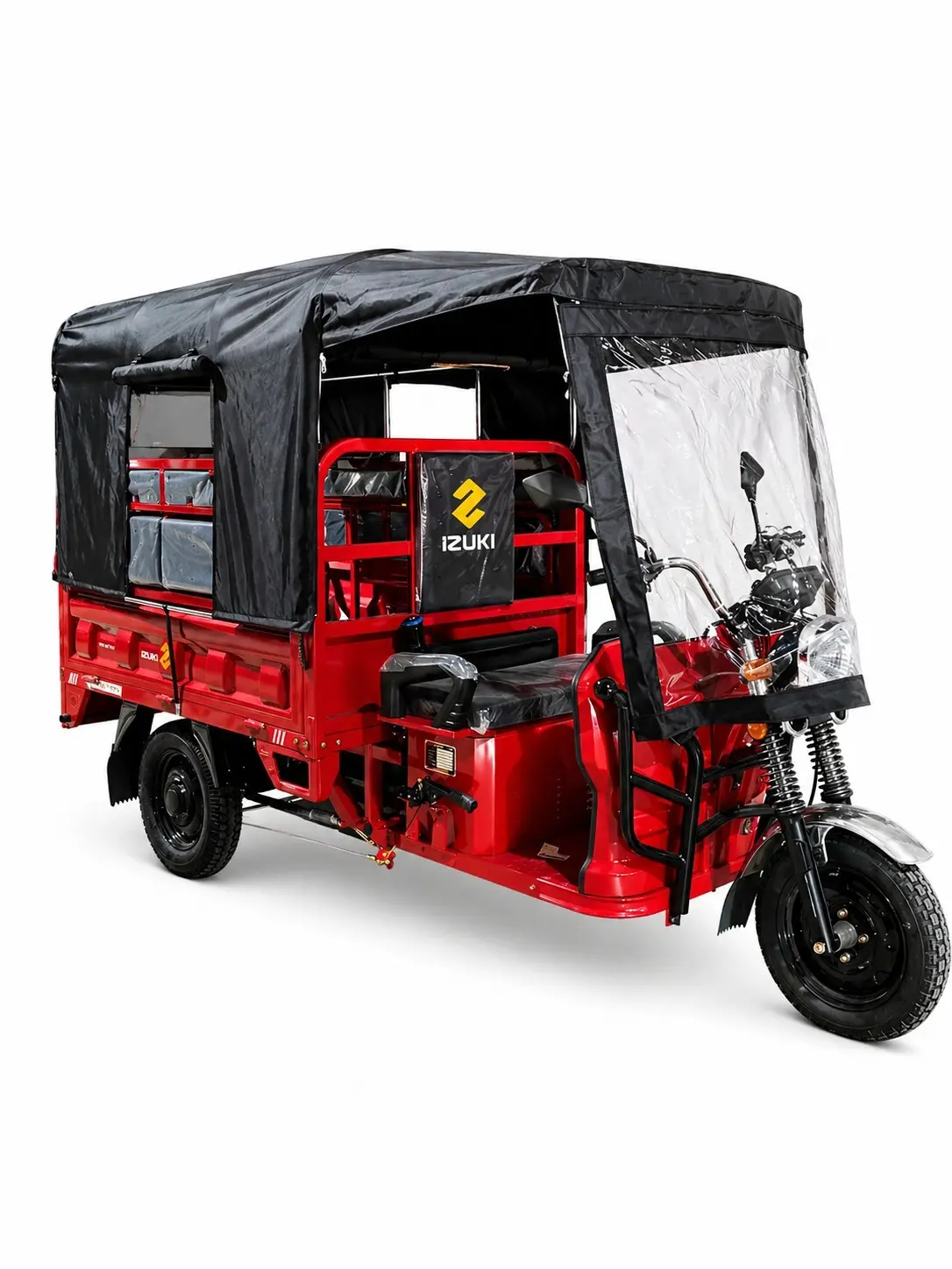 Triciclo eléctrico con extensor de gasolina izuki titan hybrido 1500W