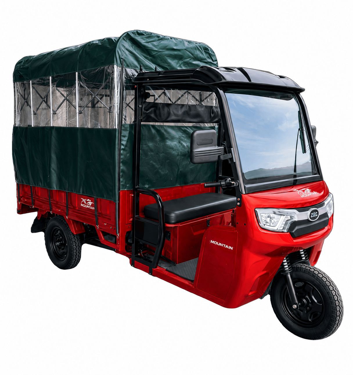 Triciclo Electrico Mountain 3000W Lithium 72V 100Ah