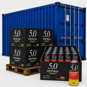 Contenedor Cerveza Craft 5,0 Original (Alemania)