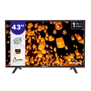 Televisor led Smart tv fhd de 43" Nisato nled-43VDLE