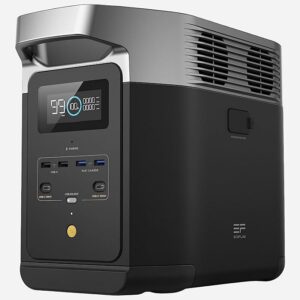 ( AMAZON ) ECOFLOW - Estación de energía portátil DELTA 2, batería de 1024 Wh LiFePO4 (LFP), salida de 1800 W