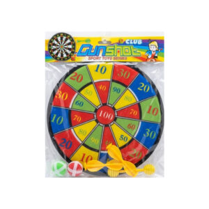 Blanco infantil con dardos de ventosa y pelotas de velcro Cunshot