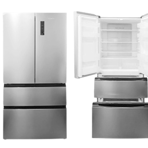 Refrigerador doble puerta stanley steel