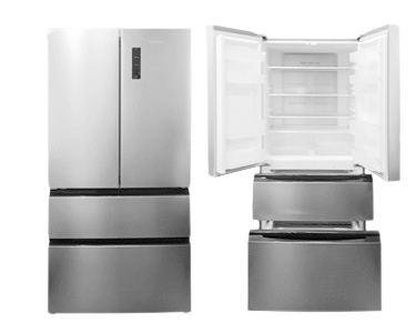 Refrigerador doble puerta stanley steel